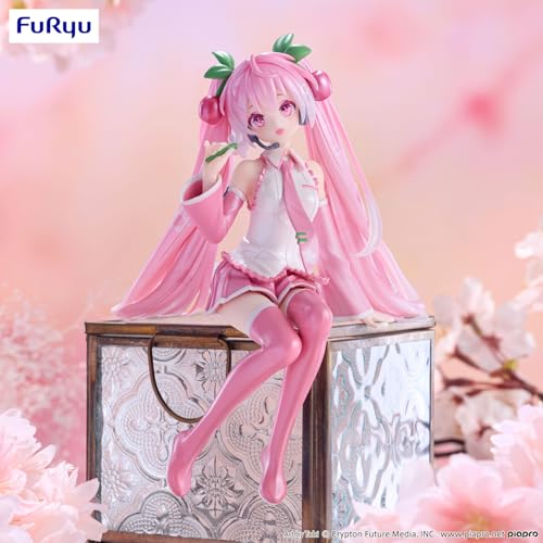 Hatsune Miku Series Noodle Stopper Figure Sakura Miku 2024 Pearl Color Ver.