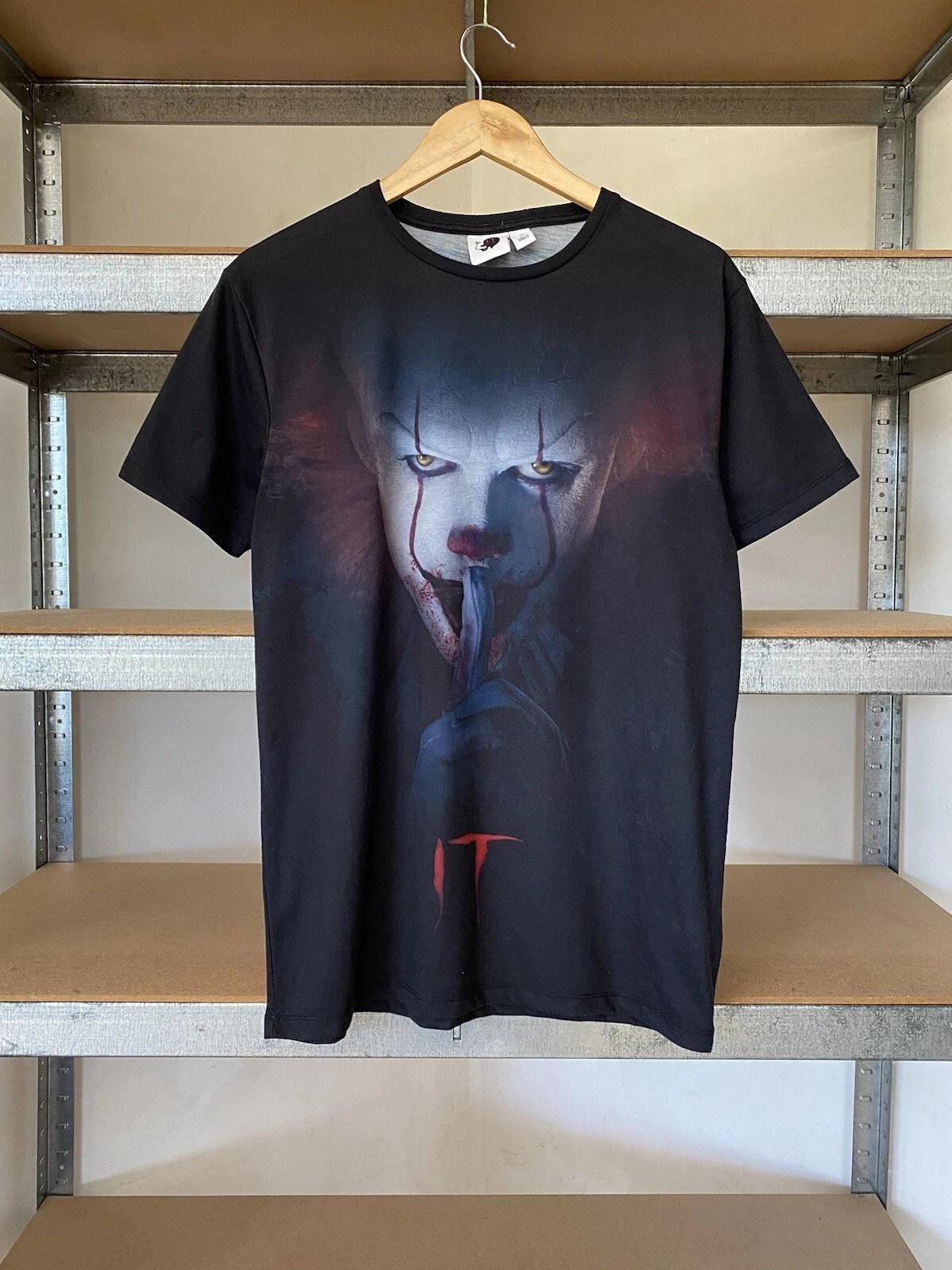 It Horror Movie Vintage All Over Print T-shirt Size M S