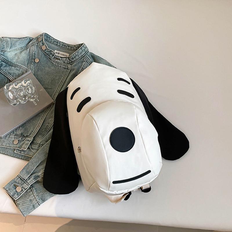 Trendy Large-capacity Casual Versatile Travel Dog Backpack High-quality Cute Puppy Shape Fashion Oxford Shoulder Bag KTY