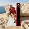 Asciugamano da Spiaggia B-Bruno Mars Per Spiagge Studi di Yoga Palestre Terme Piscine E Picnic