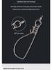 Stainless Steel Big Fish Hook & Lock - Large Portable Fishing Tool for Live Fish and Giant Carp.