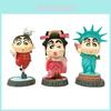 Gk Déesse de la Liberté Costume Tang Kung Fu Geisha Figurine Jouet Modèle Décoration