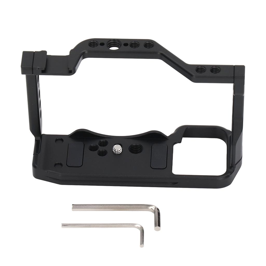 Aluminum Alloy Camera Cage Full Camera Cage with 14 Inch Screw Hole for A7C Camera AF386