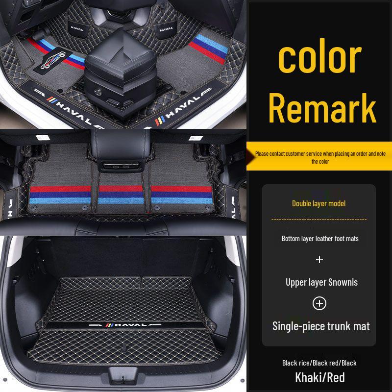 Haval Big Dog 2nd Gen Foot Mats with Special Surround Decor for Border Collie Plus