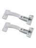 Home Cabinet Solutions Folding Door Hinges Folding Cabinet Hardware Cabinet Hinge Silver Versatile Application