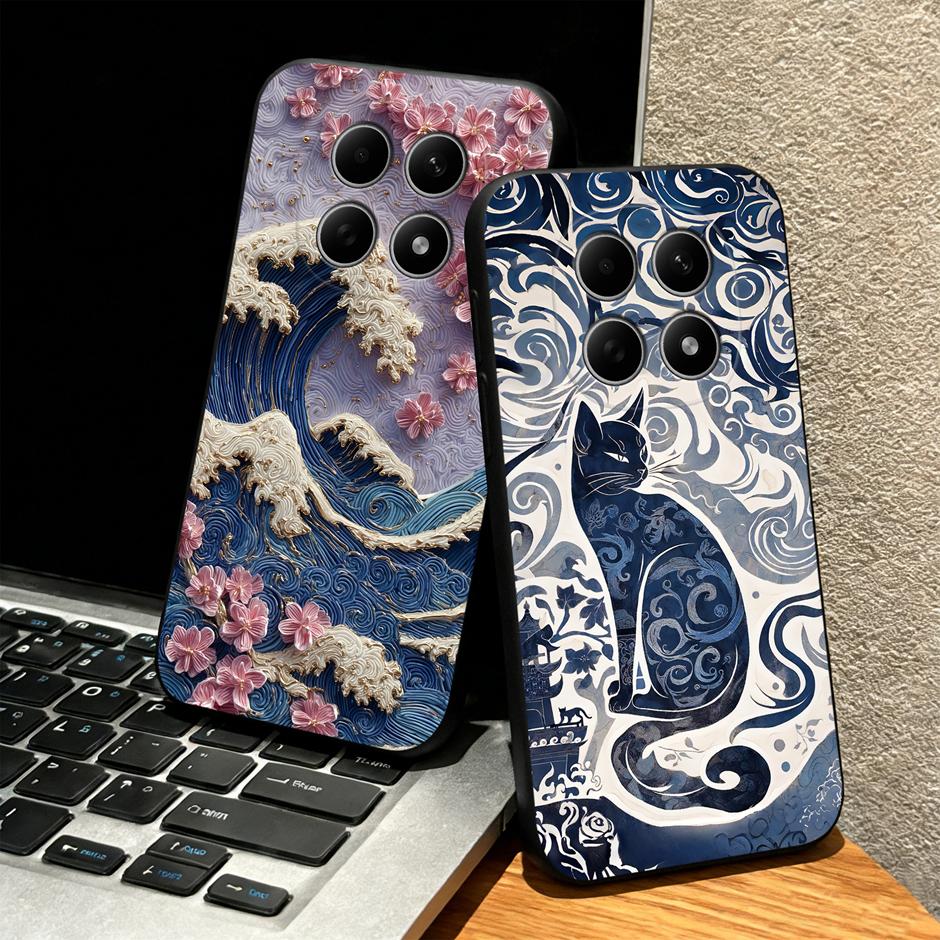 For Redmi Note15 15Pro 15Pro+ Case Love Heart Star Dustproof Anti-Fingerprint Matte Soft Bumper For Redmi Note 15 Pro Plus Funda