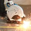 Cutting Saw 355mm Blade Diameter Cutting Saw 2200 Watt Steel Cutter Max. Cutting Capacity 155mm
