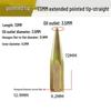 Needle-Type Grease Gun Nozzle Tip Set, Rigid Barrel, Pointed Grease Nozzle Head, Tube Accessories