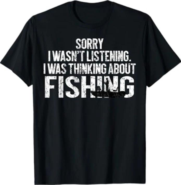 Fishing Funny Sarcasm Quotes Joke Hobbies Humor TShirt S