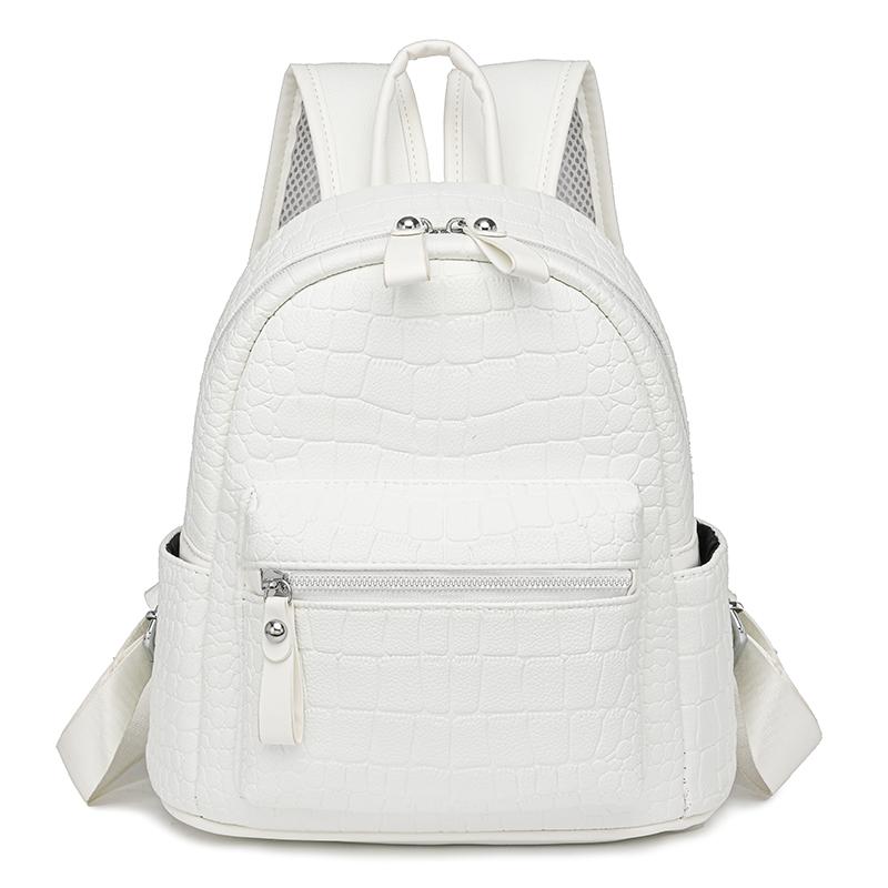 

New Women Soft Backpack School Leather Black Casual Multifunctional College Bag Large Capacity Shoulder Bag Travel Tote Backpack Quality