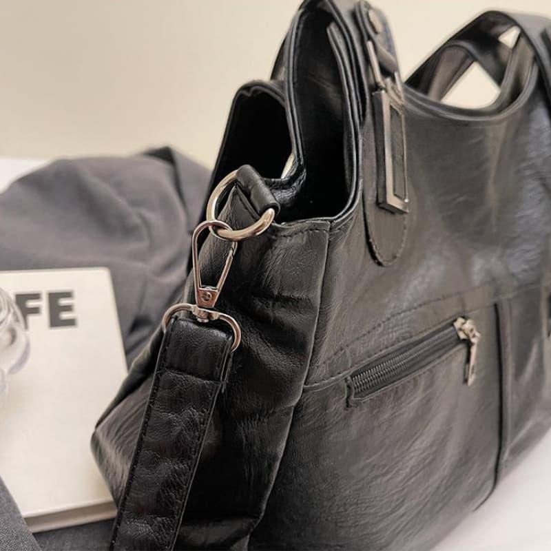 Crossbody bag solid color bag casual women's handbag