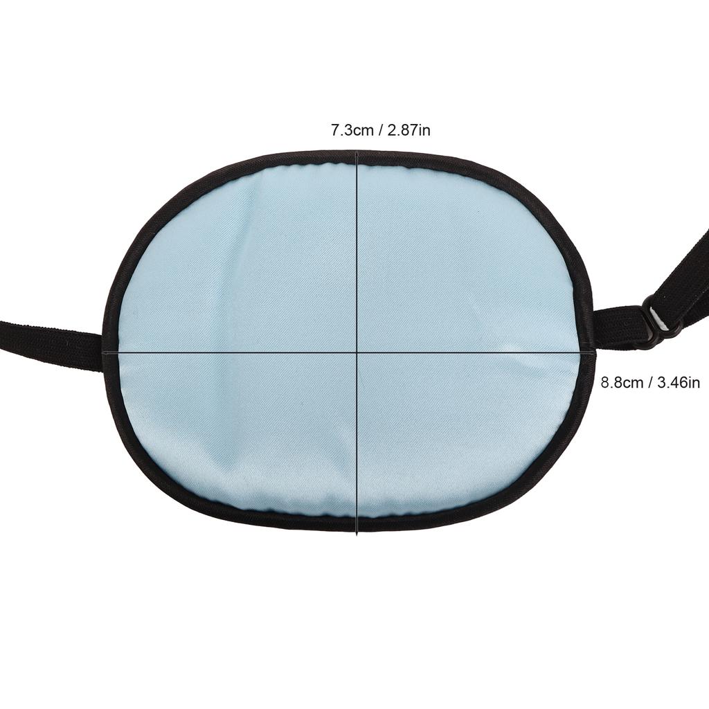Eye Patch Silk Cotton Elastic Strap Full Cover Light Blocking Eye Cover Pad for Adults