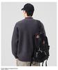 Men's Retro Knit Stand Collar Pullover - New Autumn/Winter Arrival, Versatile, Trendy, Loose Fit Sweater with Buttons