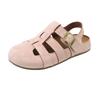 Fashion Hot-selling Sandals Versatile Baotou Fashion Sandals Women's Summer Hollow Woven Fish Bone Roman Shoes New Birken Shoes