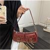 Y2k Achseltasche Kleine Quadratische Tasche Fashi Einfach Lässig Mehrere Taschen Damen Umhängetasche Fashi Street Pendler Einfarbige Tasche