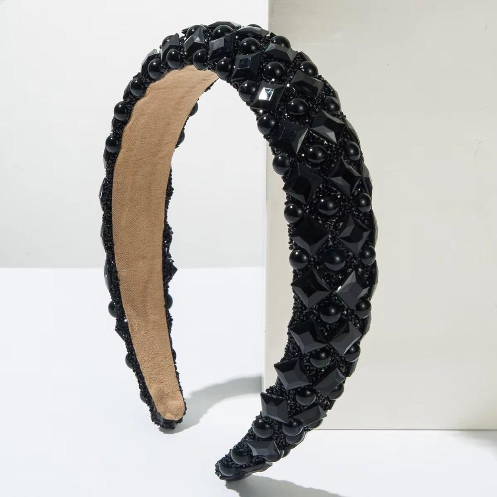 Full Rhinestone Rhinestone Hairband Korean Style Elegant Hair Accessories For Women Gift