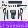 For CLS C218 260 300 350 450 2018- Gearbox Panel Navigation Automotive Interior Screen Protective Film TPU Anti-Scratch