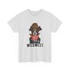 Wild West Dog Tee | Cowboy Pup with Bandana, Nice T-Shirt, Quality Style, Fun