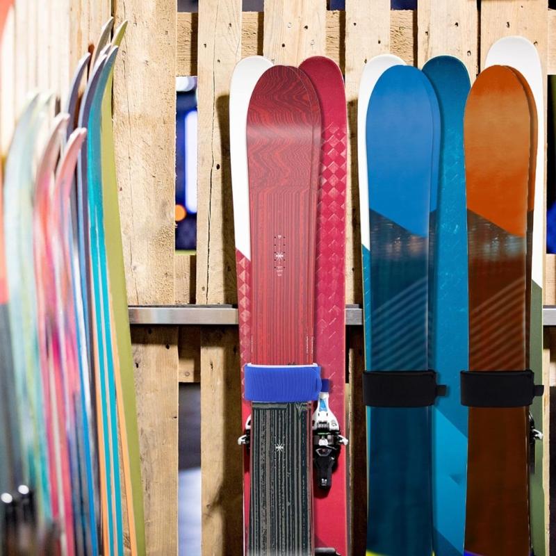 Snowboard Strap Ski Board Fixing Wrap Skis Snowboard Binding Strap Ski Fasteners Ski Tie Wrap Fastening Fixing Strap