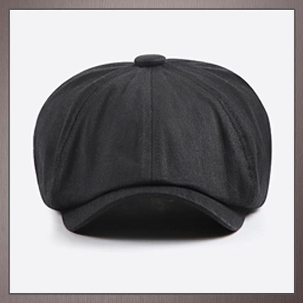 One Limitation Newsboy Fits Round and Square Stylish Travel Hat for Men and CP529 Cap, Faces, Women, (Beige)