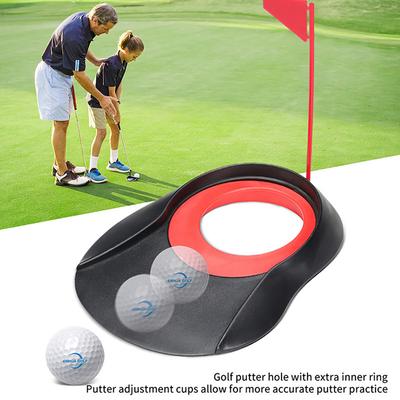 1 Stück Golf Putter Trainer Universal Kinder Erwachsene Golf Trainingsprodukte Lochsimulator Professionelles Indoor Outdoor Zubehör