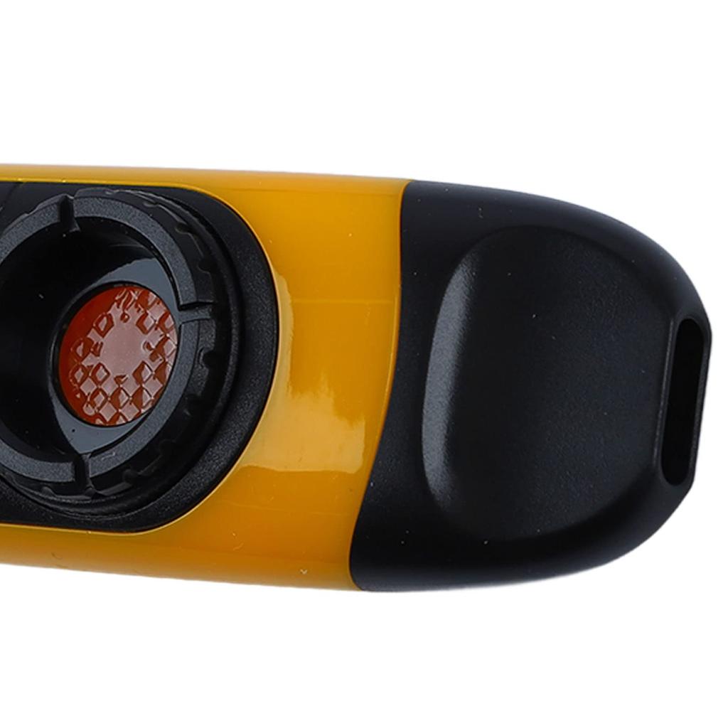 Atyhao Kazoo Musical Instrument, Kazoo, Playing Instrument, Mouthpiece with Curved Design, Adjustable Tone, with String, Yellow, ABS Material