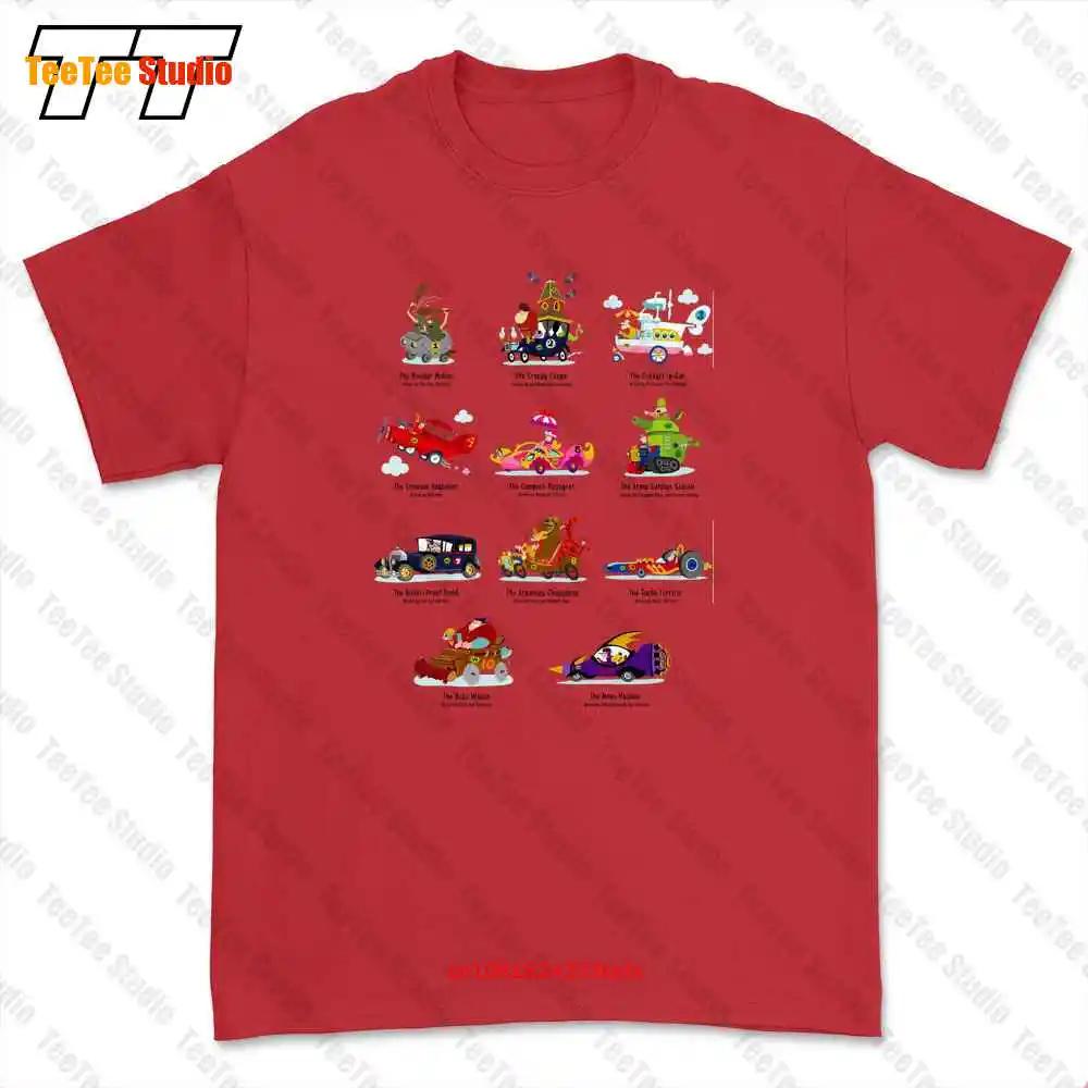 Maglia Wacky Races Dastardly And MuttleyCartone Anni 80Cult1 Tshirt Tee Q6N4 S