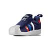 Adidas Originals Superstar 360 C Low top Skateboard Shoes Blue Red Children Aged 3 7 Years Old BA8046
