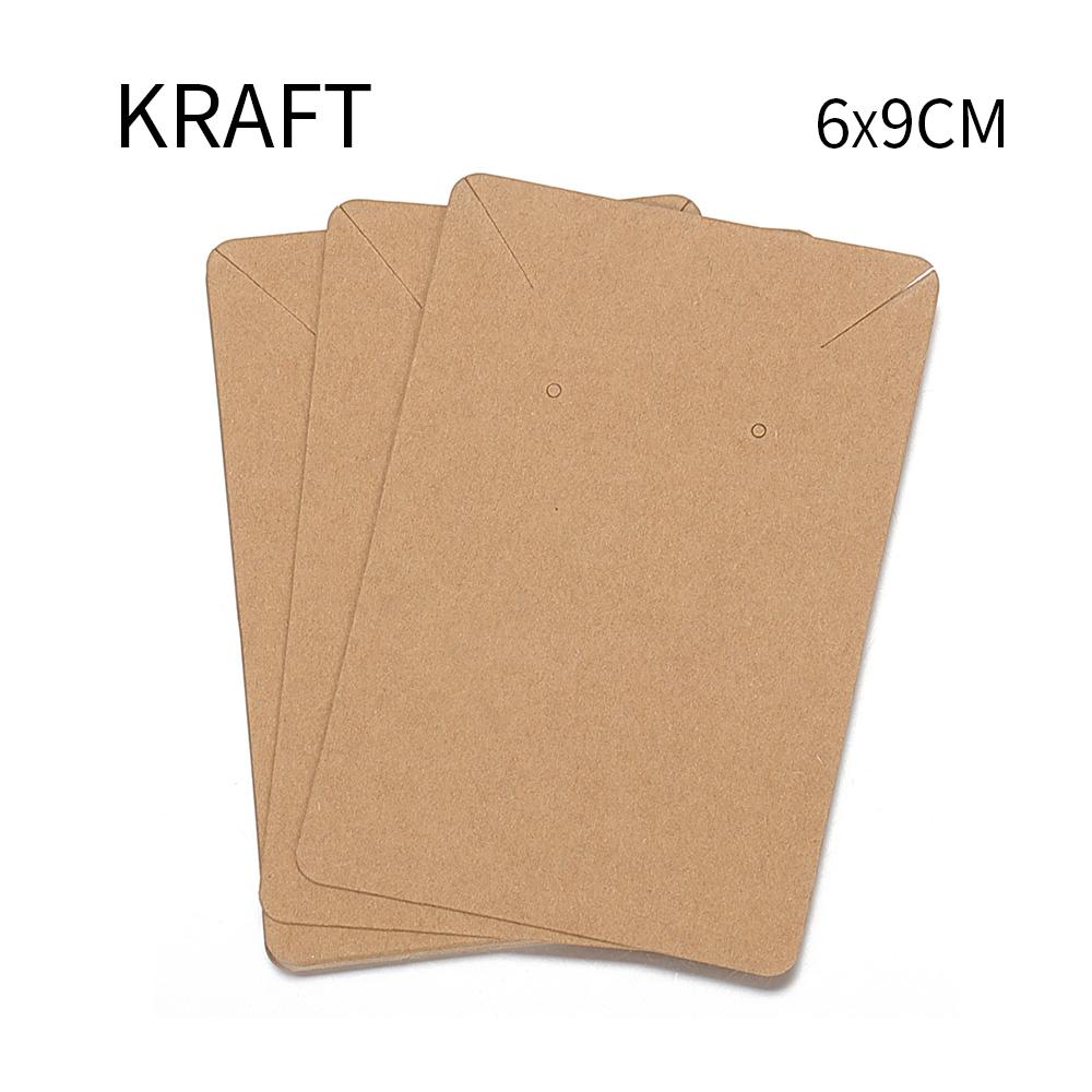 50 pièces Cartes d'Affichage pour Boucles d'Oreilles et Colliers pour Boîte à Bijoux Carte d'Accrochage en Carton Carde pour Clous d'Oreilles Carte en Papier Bijoux DIY