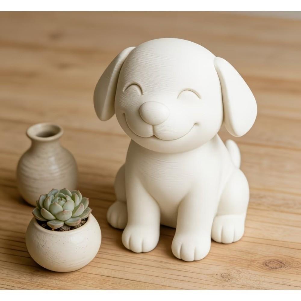 5cm Pet Figurine Decoration Desktop Ornaments Cartoon Mini Dog Statue Home Decor
