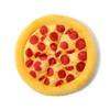 Plysch Hundleksak Donut Pizza Form Husdjur Pipiga Leksaker för Små Stora Hundar Rengöring Tänder Valp Tugga Ljudleksak Husdjurstillbehör