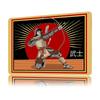 Samurai Tin Poster Customized Wall Art Retro Vintage Metal Signs for Fans Room Decoration Home Decor Items House Bar Accessories