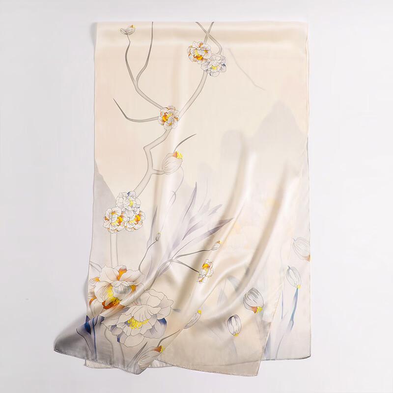 Hang Sifu Women's Mulberry Silk Scarf Shawl