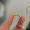 Xiaohongshu-Inspired Four-Point Star Women's Open Ring - Versatile, Stylish, High-End Jewelry