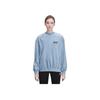 Vans Solid Color Crew Neck Pullover Long Sleeve Sweatshirt Women Sweatshirt Gray Blue VN000GR0DSB