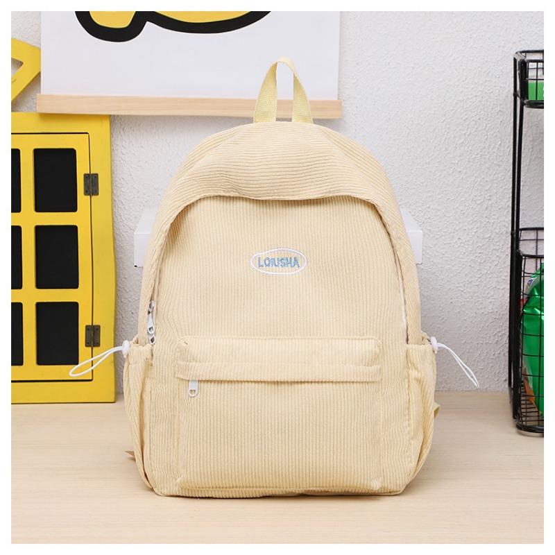 Large-capacity Schoolbag, Simple Backpack, Campus Color-blocking Backpack, Travel Backpack