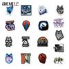 10 30 50Pcs Cartoon Wind Wolf Sticker Animal Suitcase Diy Toys Skateboard Luggage Motorcycle Kid Boy Decals Graffiti Stickers F5