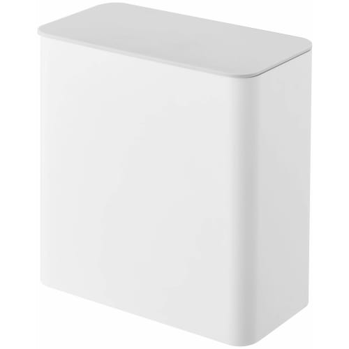 Yamazaki Magnetic Laundry Detergent Ball Storage Plate, White, Approx. W17 x D9.5 x H17cm, Gel Ball Storage, Fits Next to the Washing Machine, 4700