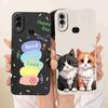 Casing For Samsung Galaxy A10s Cute Cat Pattern Shockproof Back Cover Silicone Phone Case For Samsung A10 s A 10s A10s Soft Case