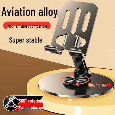 Rotatable Foldable Alloy Phone & Tablet Stand
