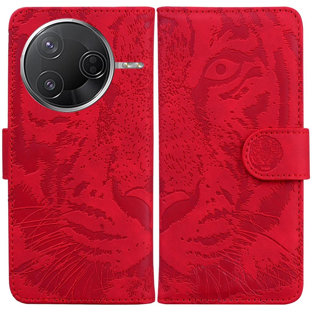 For Xiaomi Poco F7 Pro 5G/F7 Ultra 5G/Redmi K80 Pro 5G/K80 5G Case Tiger Imprint Leather Wallet Phone Cover