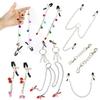 Best-Selling Erotic Bells Stimulating Nipple Clamps for Couples and Women