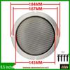 Speaker Grille Metal Mesh Dustproof Covers: 2-10 Inch Sizes for Car Speakers