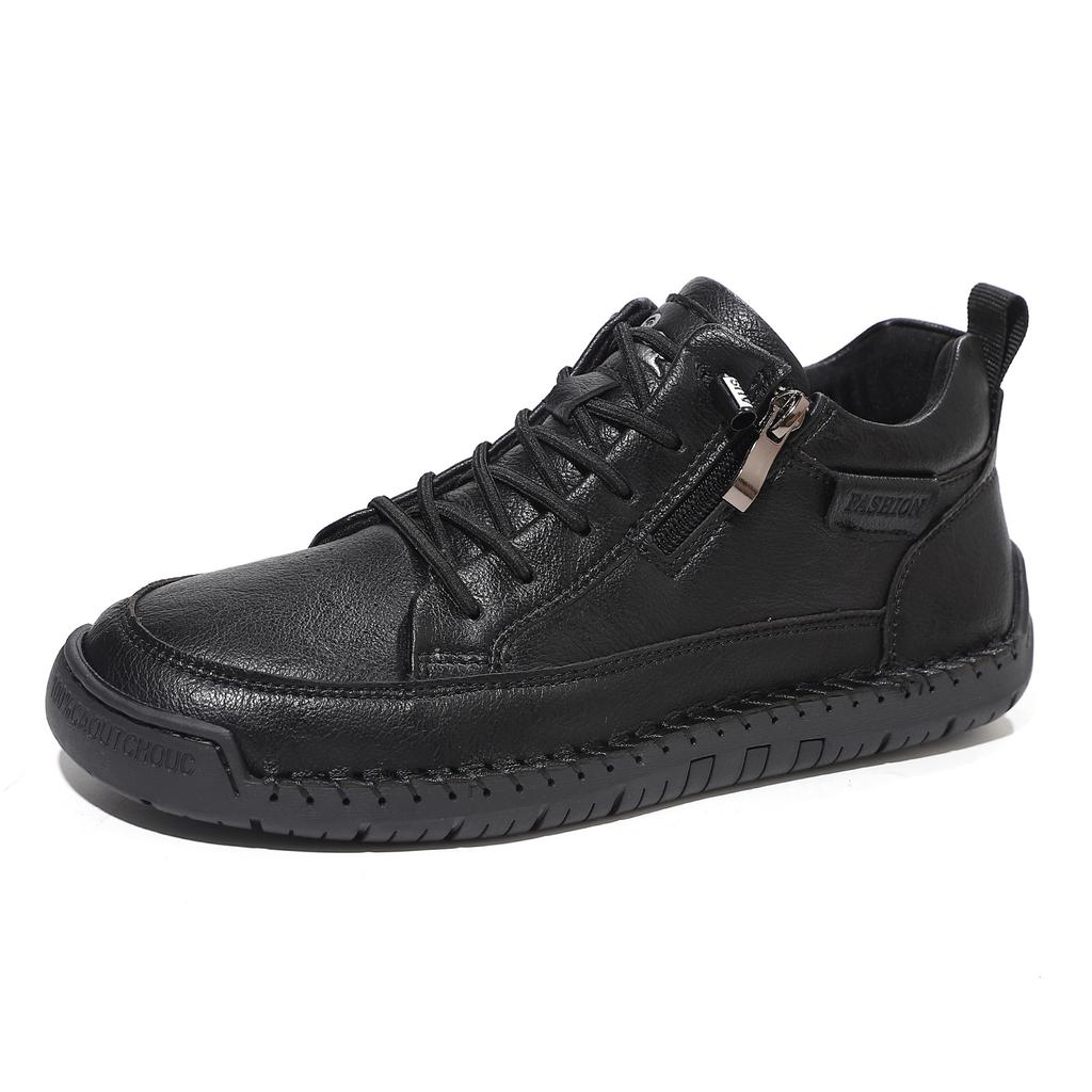 Womens/Men's Leather Shoes Large Casual Shoes Sports Men's Fashionable Casual Leather Shoes
