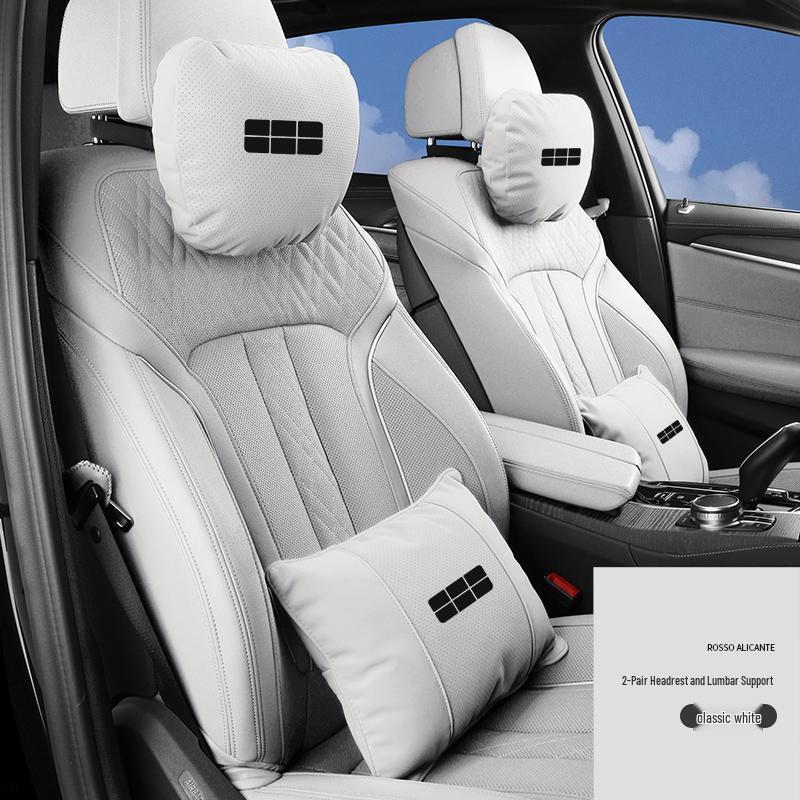 Geely Galaxy L7 Headrest & Lumbar Support Pillow Set for Interior Decoration