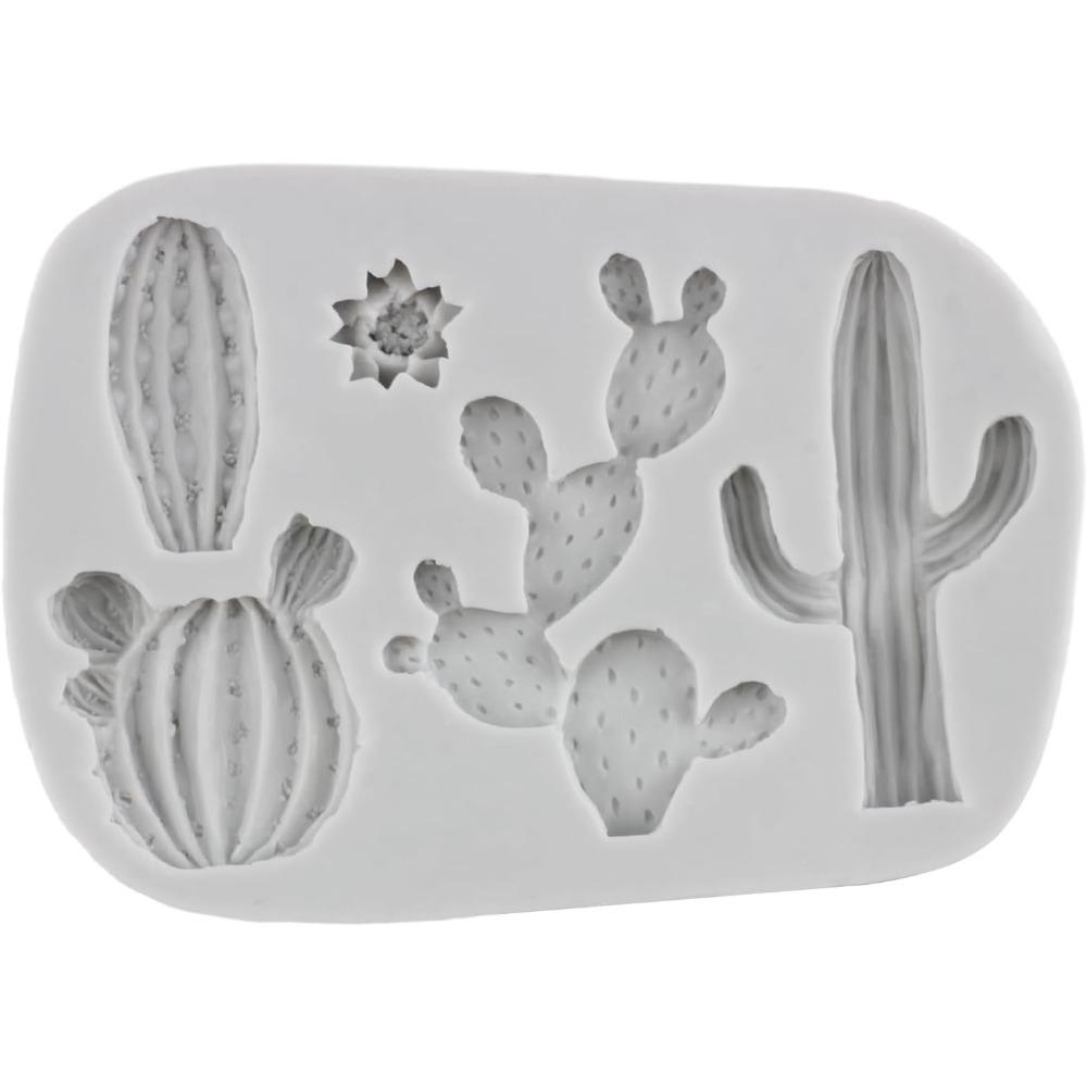 

Суккулентный кактус, силиконовая форма для помадки для украшения торта из сахара, топпер для кексов, конфеты, шоколадная жевательная резинка, паста, формы из полимерной глины красный