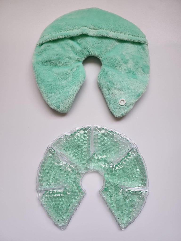 Compresă Caldă/Rece pentru Sâni pentru Ameliorarea Canalelor Lactifere și Congestie