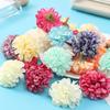 Artificial Flowers Ball Material Silk Carnation Wedding Festival Decorative Wreath Home Vase Table Bride Brooch DIY Gift Props