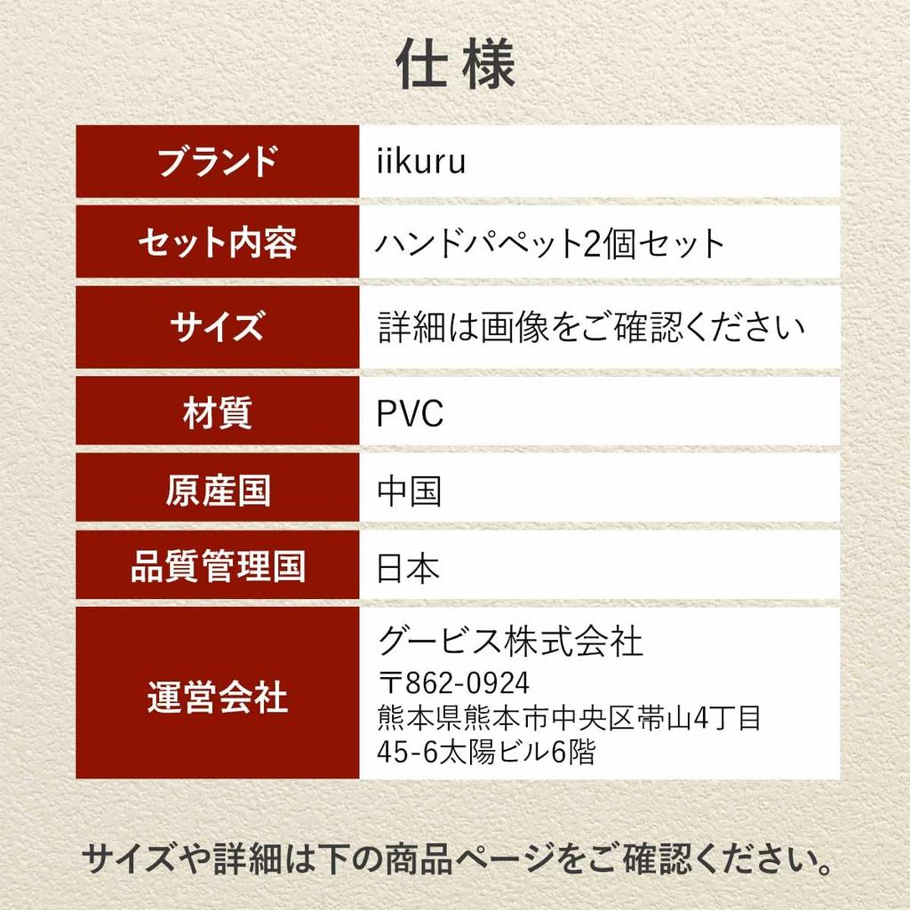 iikuru Christmas Puppet Set of Santa Plush Cute Decorative Hand Puppets 2, Dolls,