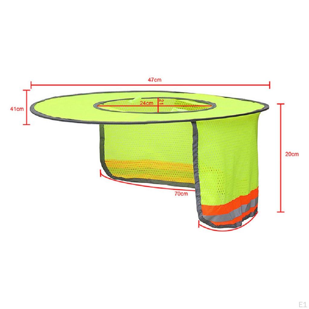Safety Hard Hat Neck Shield Protective Gifts